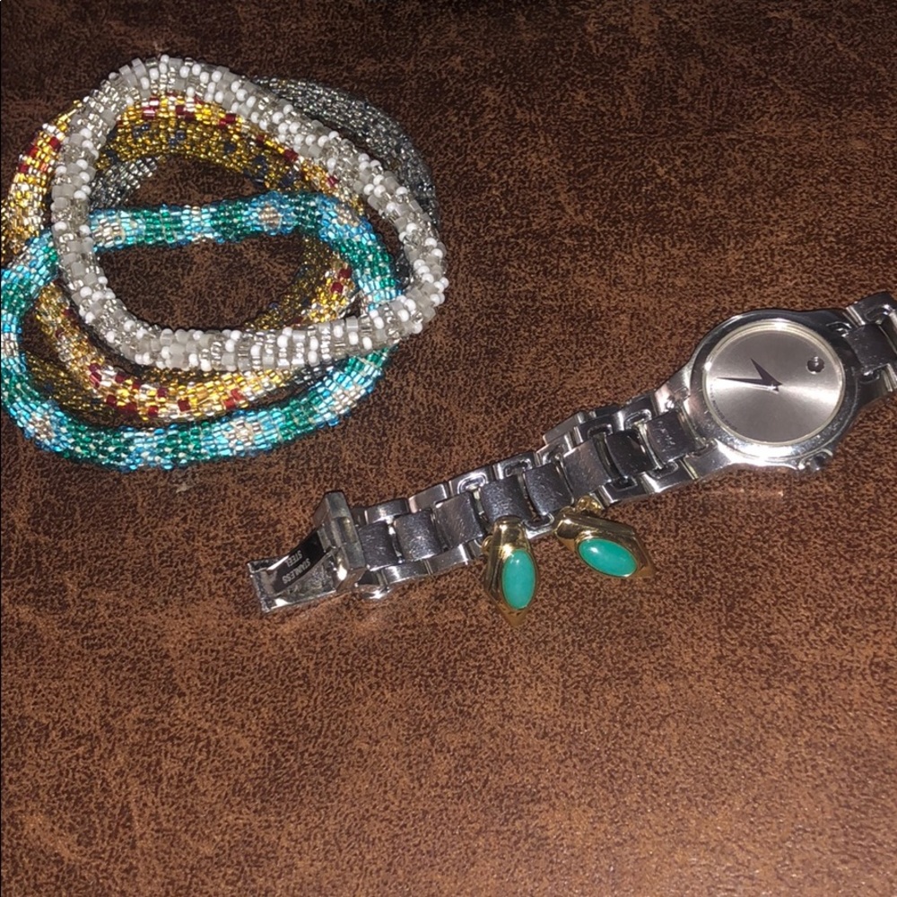 House of Harlow earrings
